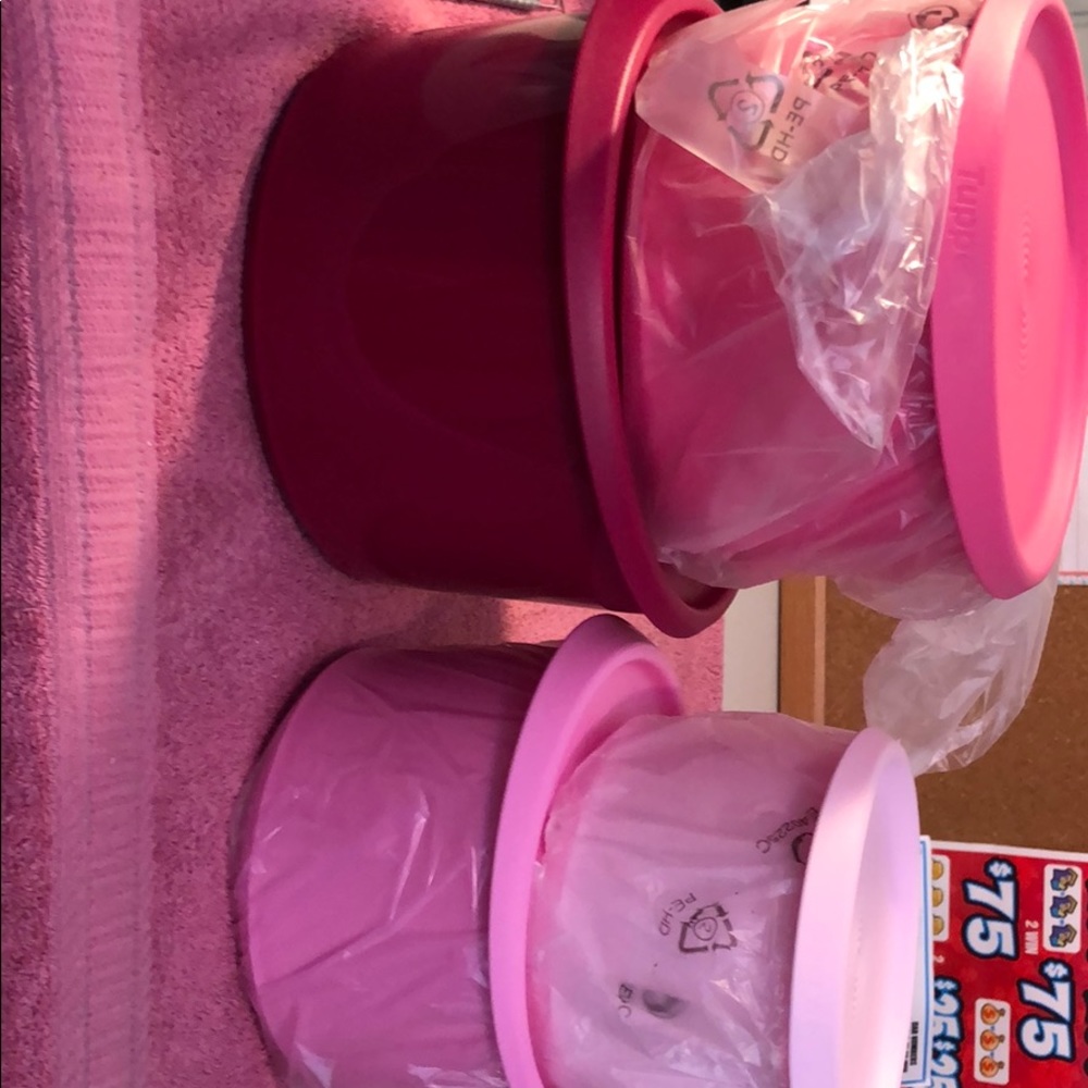 Tupperware bowls
